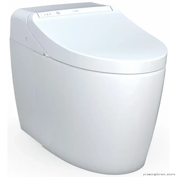 Toto WASHLET G450 Smart Toilet - 1.0/0.8 GPF & CEFIONTECT Glaze in Cotton White - Image 3
