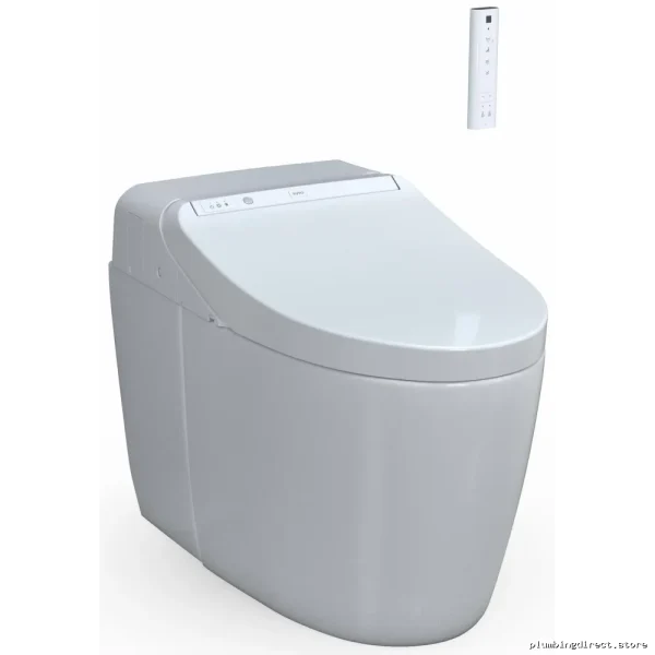 Toto WASHLET G450 Smart Toilet - 1.0/0.8 GPF & CEFIONTECT Glaze in Cotton White