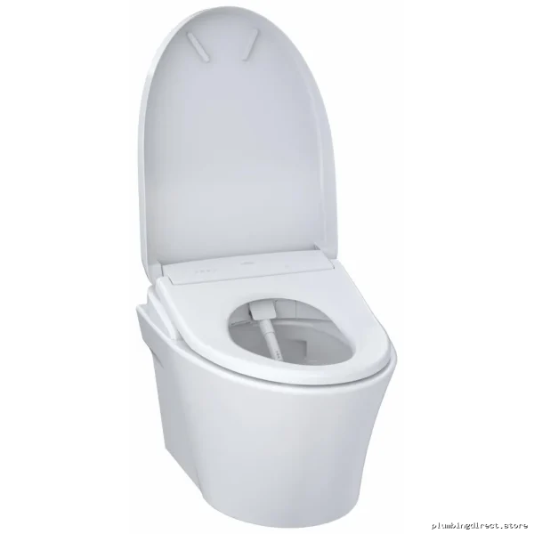 Toto WASHLET S7 Smart Toilet with Wall-Hung Elongated Bowl and Dual Flush