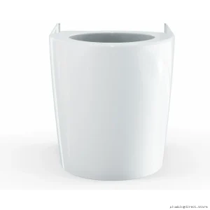 Toto Washlet Tall Elongated Toilet Bowl with Auto-Open Close Seat – Cotton White