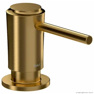 Brushed Gold Soap Dispenser - Elegant Touchless Bathroom Accessory