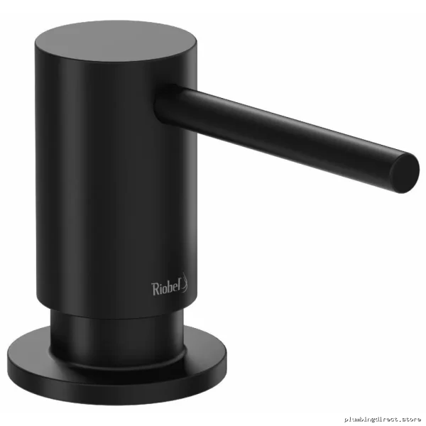 Black RIOBEL SD8BK Touchless Soap Dispenser for Bathroom & Kitchen