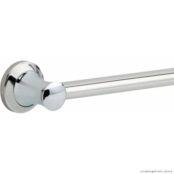 Transitional Decorative ADA Grab Bar - Chrome 24 Inch Delta Model 41724 - Image 2