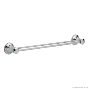 Transitional Decorative ADA Grab Bar - Chrome 24 Inch Delta Model 41724