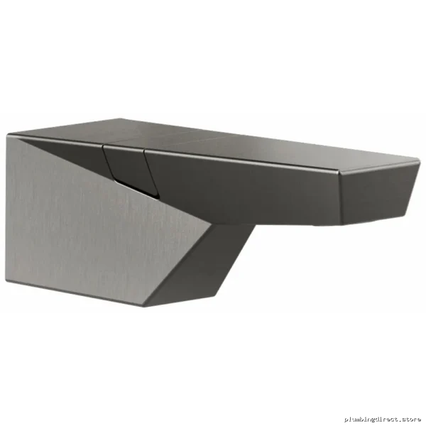 Trillian Luminous Black Steel Tub Spout Diverted Design | Model RPJUMPSPR