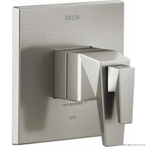 Trillian TempAssure 17T Valve Trim - Lumicoat Stainless T17T043-SS-PR Delta