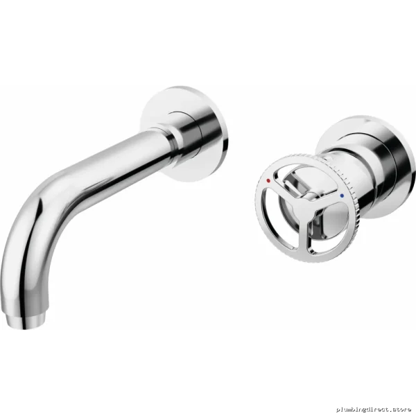 Trinsic 1-Handle Wall Mount Bathroom Faucet Trim - Chrome Delta T3558LF-WL - Image 4