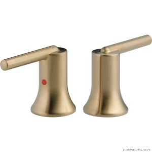 Trinsic Champagne Bronze Lever Handle Set (Pair) H259CZ Delta