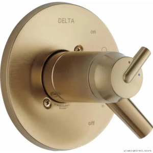 Trinsic Champagne Bronze TempAssure 17T Valve Trim