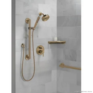 Trinsic Monitor 14 Shower Valve Trim with 3-Position Diverter - Champagne Bronze Finish T24859-CZ