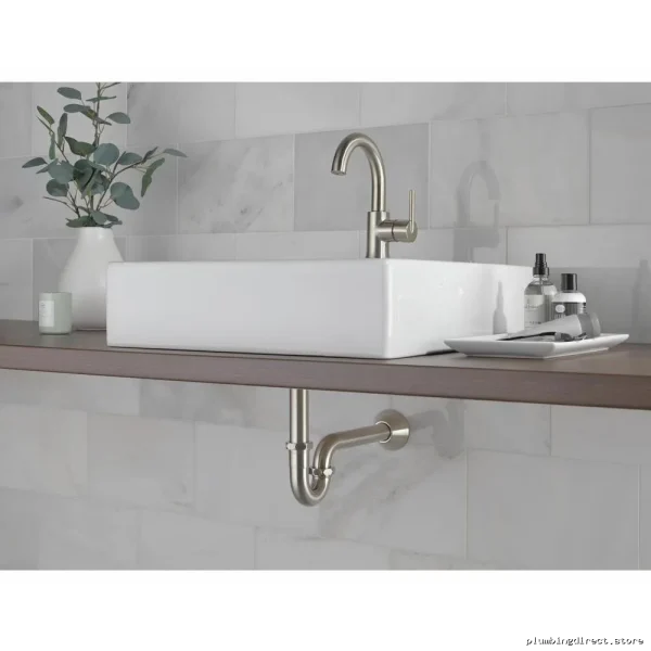 Trinsic Delta-Style Single Hole Stainless Bathroom Faucet - Image 4