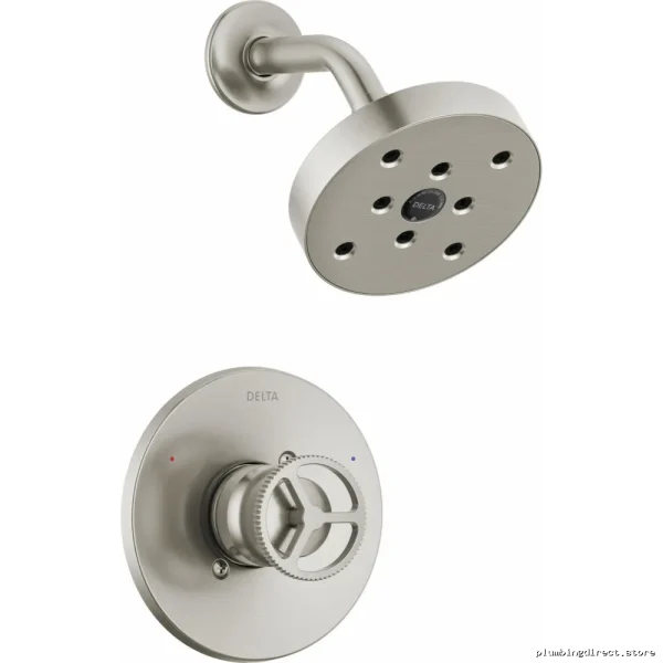 Trinsic H2Okinetic Stainless Steel Shower Trim with Delta Finish - T14258-SS
