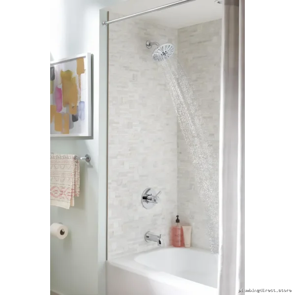 Trinsic Venetian Bronze Water-Saving H₂OKinetic Tub/Shower Trim - Image 2
