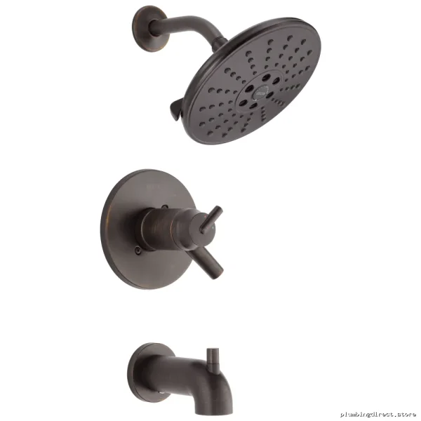 Trinsic Venetian Bronze Water-Saving H₂OKinetic Tub/Shower Trim - Image 3