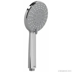 Triple Spray Chrome Showerhead with 3 Settings - RIOBEL 4363C