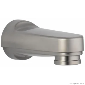 Tub Drain Spout with Pull-Down Diverter | Stainless Steel RP17453SS Delta
