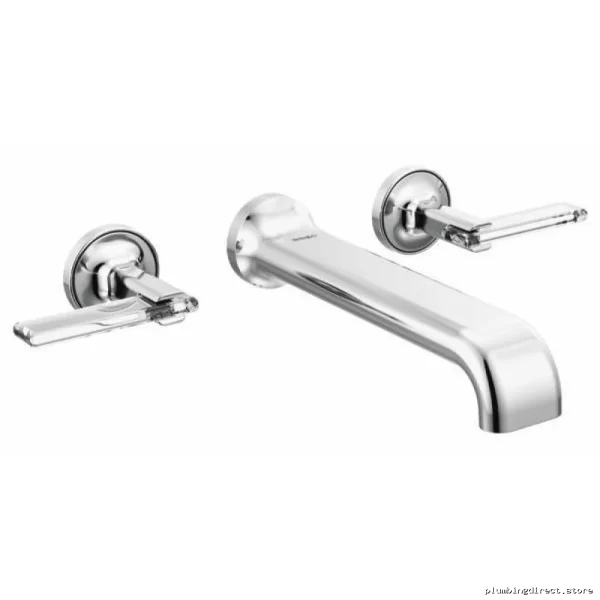 Brizo Allaria Polished Chrome Tub Filler Trim Wall Mount 2-Handle Excludes Handles T70467-PCLHP