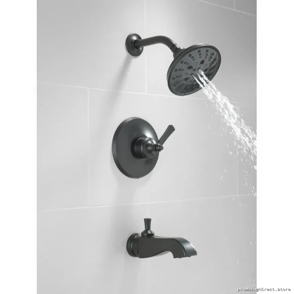 Delta Dorval Handleless Tub & Shower Trim Matte Black - Image 2