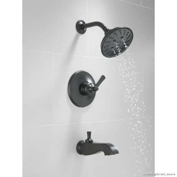 Delta Dorval Handleless Tub & Shower Trim Matte Black - Image 4