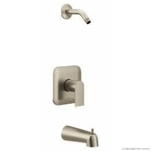 Genta LX M-Core 2 Tub & Shower Trim (Less Shower Head) - Brushed Nickel Moen