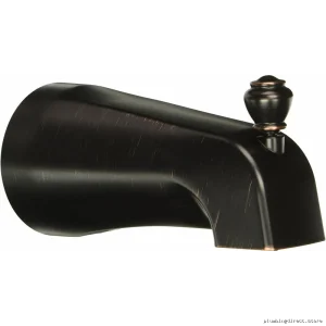Tub Spout & Divertor in Mediterrean Bronze Finish Moen