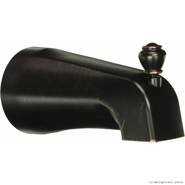 Tub Spout & Divertor in Mediterrean Bronze Finish Moen