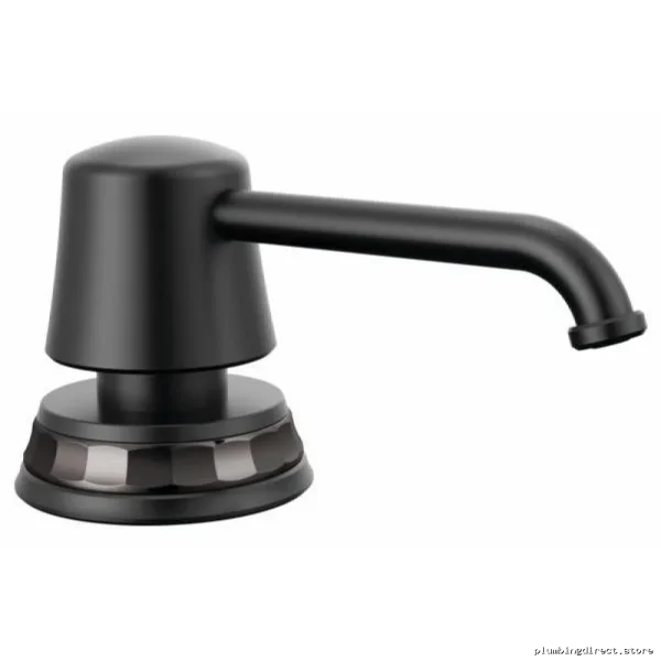 Tulham Soap/Lotion Dispenser in Matte & Brillance Black Onyx Design - Model RP_... Brizo