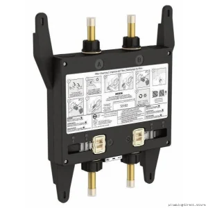 Digital Thermostatic 2-Outlet Shower Valve with Anti-Scald Tech - U by Moen S3102