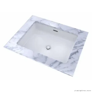 Undermount Bathroom Sink 17x13 Cotton White Atherton Toto