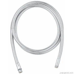 Universal Chrome Metal Shower Hose - Grohe Anti-Kink & Adjustable Design
