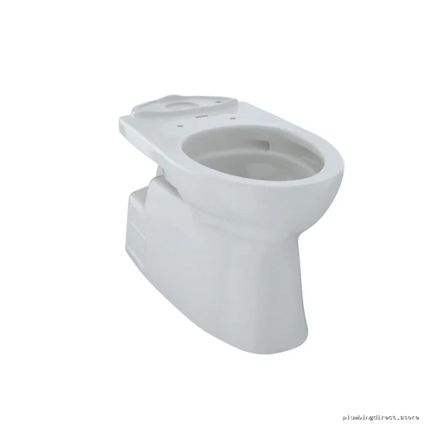 Universal Height Elongated Skirted Toilet Bowl with CeFiONtect™ - Toto Vespin® II Colonial White CT474CUFG#11
