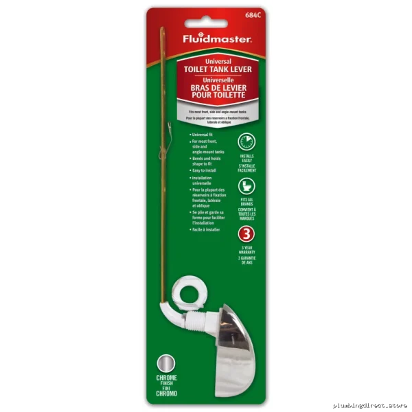 Universal Toilet Handle Replacement - Adjustable for Front/Side/Angle Mount Tanks | 684C FLUIDMASTER