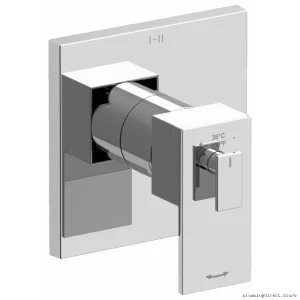 Chrome Thermostat Radiator Valve Trim