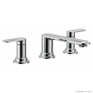 Upgrade Your Roman Tub with 3-Hole Chrome Faucet Trim - Stylish T6503 Moen Replacement