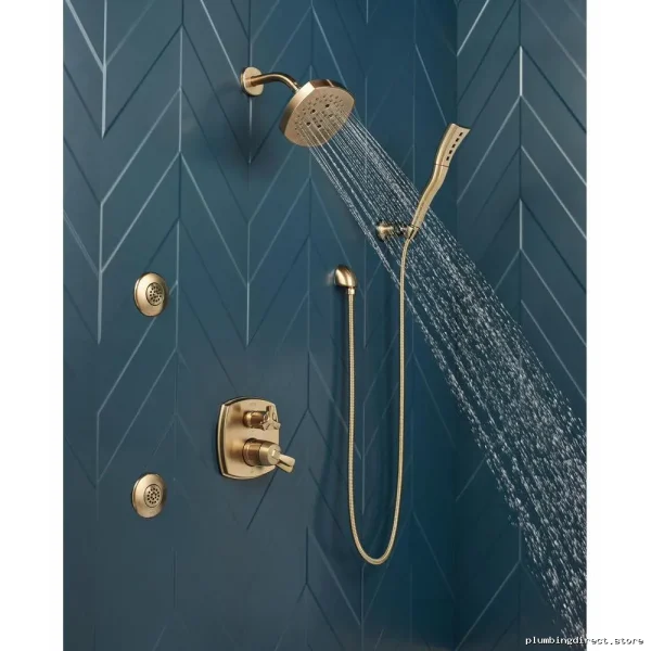 Delta Champagne Bronze H560CZ Stryke Diverter Spoke Handle Upgrade - Image 2