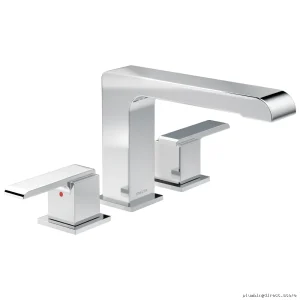 Delta Ara Chrome Roman Tub Filler Upgrade Kit T2767