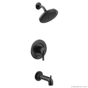 Moen Posi-Temp Matte Black Tub & Shower Trim