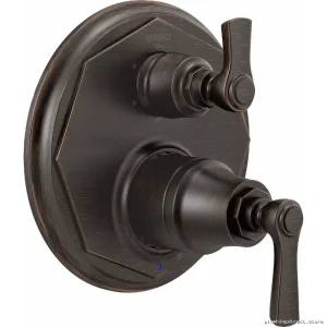 Valve Trim with 6-Way Diverter & Pressure Balance - Venetian Bronze T75P660-RB Brizo