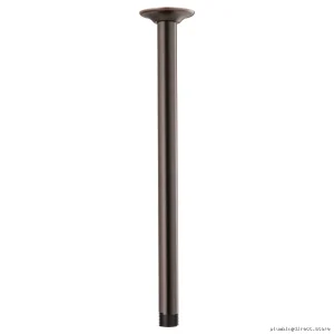 Brizo Ceiling-Mount Shower Arm w/Round Flange & Venetian Bronze Finish