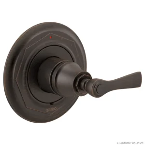 Venetian Bronze Pressure Balance Shower Valve Trim - T60P060-RB by Rook
