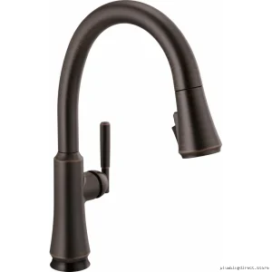 Venetian Bronze Coranto Touch Kitchen Faucet - High-Pressure Pulldown Model #9179T-RB-DST