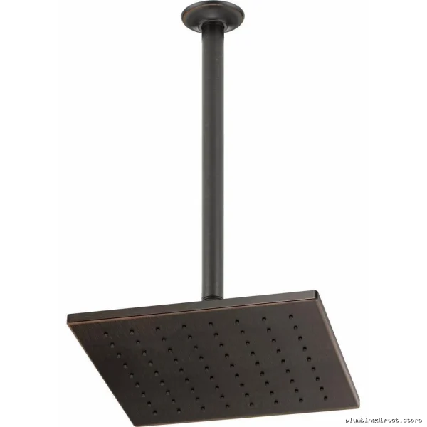 Venetian Bronze Square Rainfall Shower Head - Modern Luxury Design - Image 2