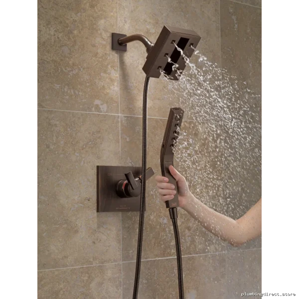 Venetian Bronze Shower Flange - RP51034RB Delta Design - Image 2