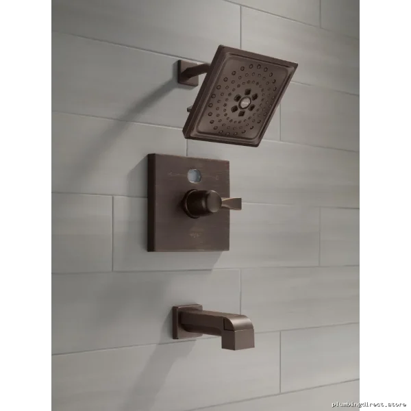 Venetian Bronze Shower Flange - RP51034RB Delta Design - Image 3