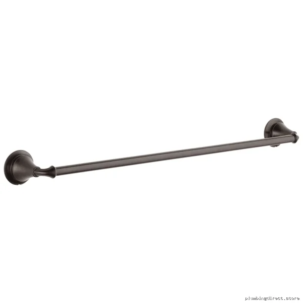 Venetian Bronze 24 Inch Linden Towel Bar – Model 79424-RB Delta - Image 2
