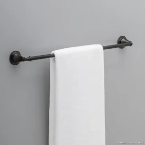 Venetian Bronze 24 Inch Linden Towel Bar – Model 79424-RB Delta