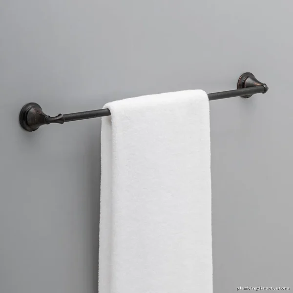Venetian Bronze 24 Inch Linden Towel Bar – Model 79424-RB Delta