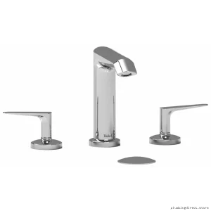 Venty Widespread Bathroom Faucet - Lever Handle Design, High-Efficiency 1.0 GPM Chrome Faucet VY08C RIOBEL