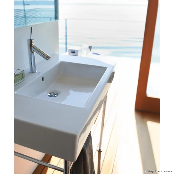 Vero Modern Undermount Bathroom Sink - Sleek White Duravit Model 0330480017 - Image 3