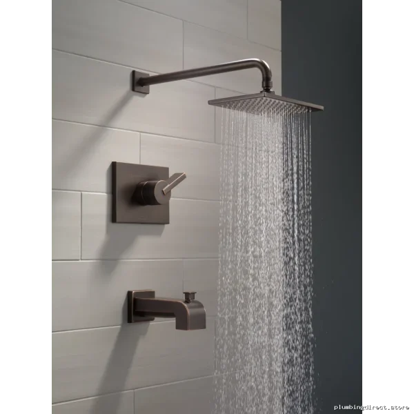 Vero Monitor 14 Venetian Bronze Delta-Style Tub & Shower Trim T - Image 3